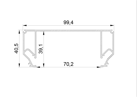 Профиль для натяжного потолка Lightstar 500427