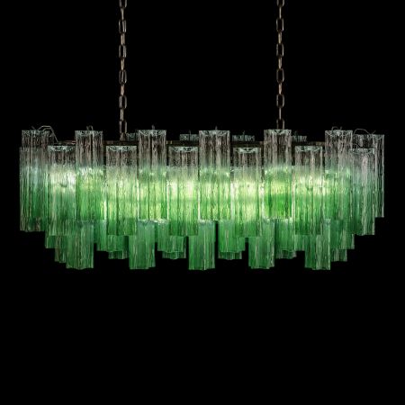 Подвесная люстра Loft IT Murano 10580/1000R Clear green