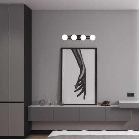 Настенный светильник Eurosvet Tapioca 90332/4 черный a068077