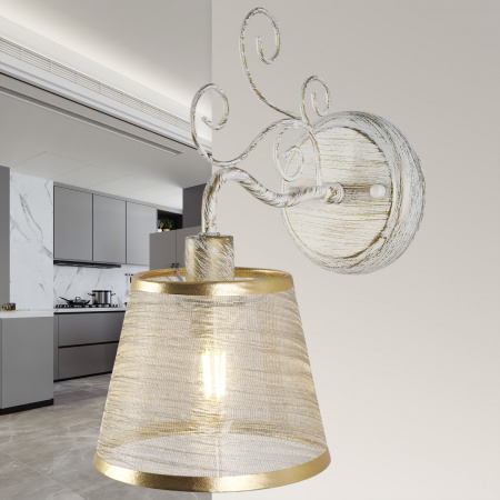 Бра Arte Milano 341120/1W WT+G