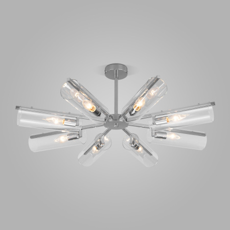 Потолочная люстра Eurosvet Trompeta 70144/8 хром