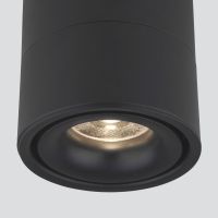 Накладной потолочный  светодиодный светильник DLR031 15W 4200K 3100 черный матовый Elektrostandard