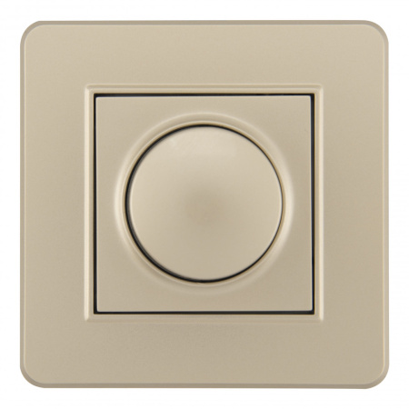 Диммер с рамкой Arte Milano SET16-1-48-1 shampan