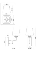 Бра Freya Viva FR5266WL-01CH