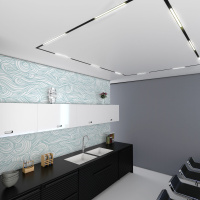 Трековый светодиодный светильник Elektrostandard Slim Magnetic 85002/01