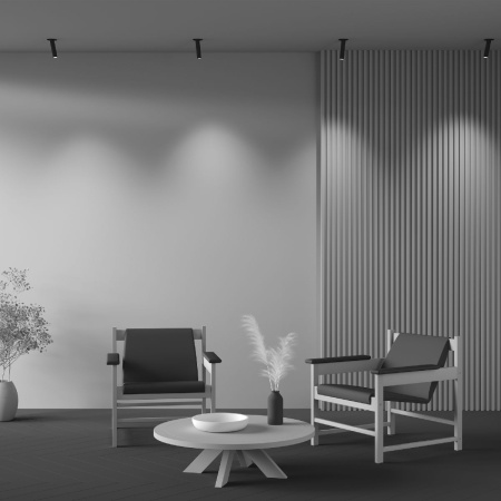 Встраиваемый спот Maytoni Focus T C140RS-L200-7W4K-B