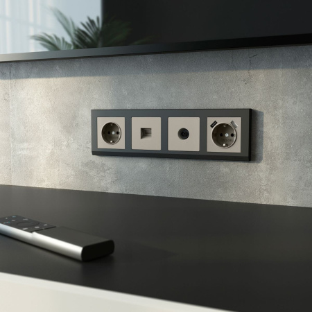 ТВ-розетка оконечная Werkel W1283004 4690389212017 a069469