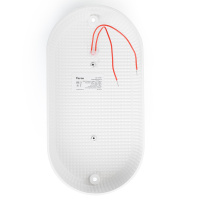 Настенно-потолочный светильник Feron 51511 Светодиодный светильник серии TR ЖКХ Овал 12Вт, 4000К, призма, IP53