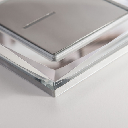 Рамка на 1 пост зеркальный WL08-Frame-01 Werkel