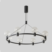 Подвесная люстра Crystal Lux DUET SP56W LED BLACK
