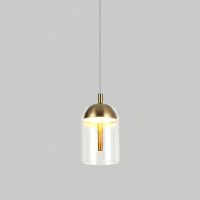 Подвесной светильник Eurosvet Palm 201056/1 LED латунь a072228