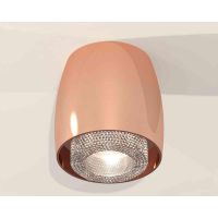 Комплект накладного светильника Ambrella light Techno Spot XS1144010 PPG/CL золото розовое полированное/прозрачный (C1144, N7191)