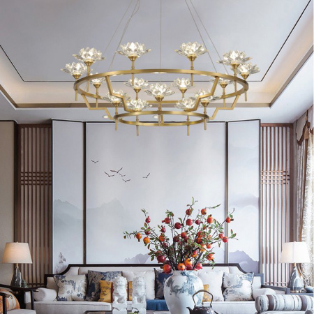 Подвесная люстра ImperiumLoft Lotos 203933-26