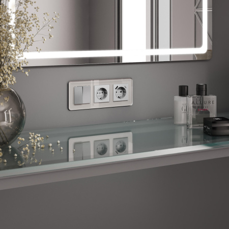 Рамка Werkel Elite на 3 поста дымчатый W0032417