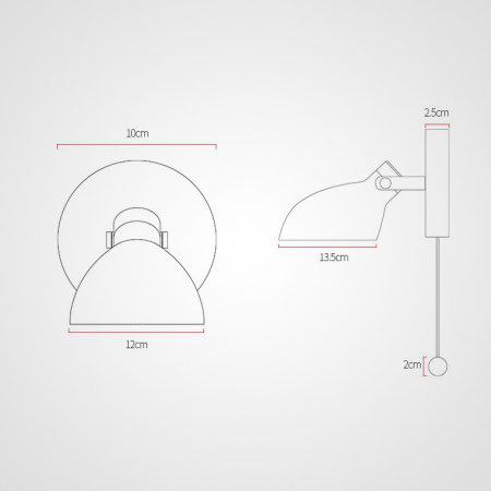 Бра ImperiumLoft Onder 204449-26