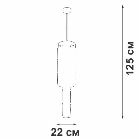 Люстра на штанге Vitaluce V58720-8/9PL