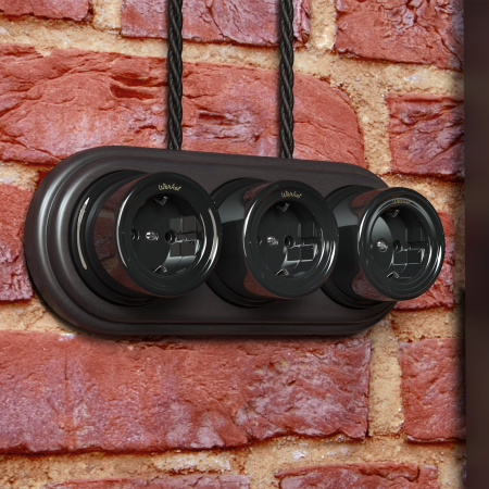 Рамка Legend на 3 поста венге WL15-frame-03 Werkel