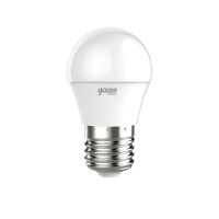 Лампа светодиодная Gauss Basic E27 5,5W 4000K шар белый 30532262