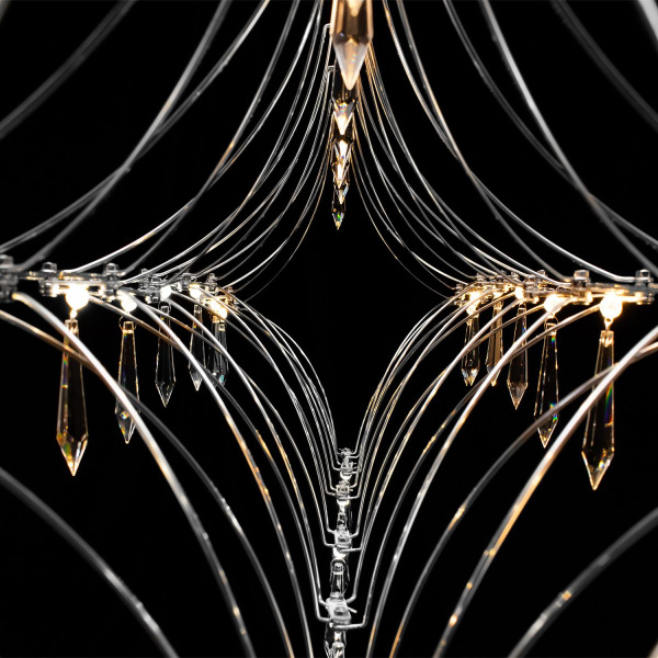 Подвесная люстра ILLUMICO IL0707-1200HX-34 Ether