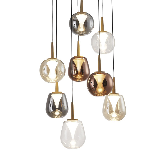 Каскадная люстра Mantra Andromeda 8933+8PL