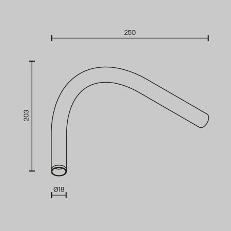 Трековый светильник Maytoni Eye C104WL-3W3-6K-BS