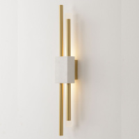 Настенный светильник Crystal Lux CARTA AP6W LED WHITE/BRASS