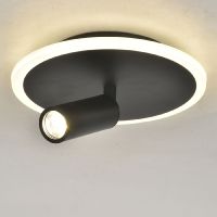 Настенно-потолочный светильник Escada 20046SMA/01LED BK