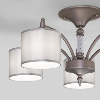 Подвесная люстра Eurosvet 60080/5 сатин-никель