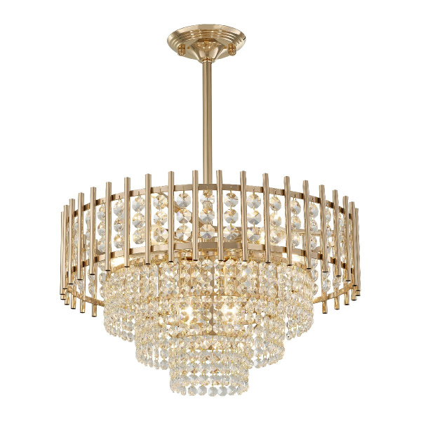 Люстра на штанге Arte Milano Sorrento 376109/7/300/490 GD