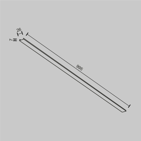 Декоративная накладка Maytoni Exility TRA034DO-1W