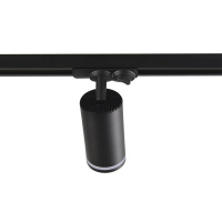 Трековый однофазный светильник Crystal Lux Basic CLT 0.31 019 BL