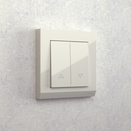 Выключатель жалюзи слоновая кость WL03-01-02 Werkel