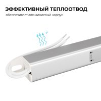 Блок питания Apeyron 24В, 36Вт, 200-264В, 1,5А, IP20 03-183