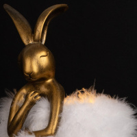 Настольная лампа Loft IT Lapine 10315/B White fluff