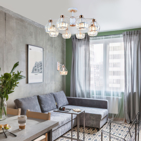 Потолочная люстра Eurosvet 70075/8 белый