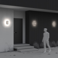 Уличный настенный светильник Maytoni Frame O527WL-L12B3K