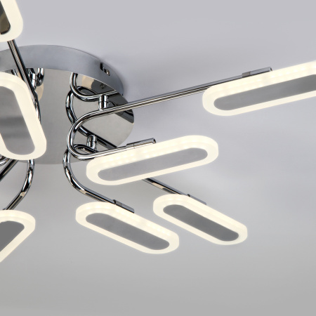 Потолочный светодиодный светильник Eurosvet Osaka 90148/10 хром