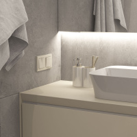 Рамка Stark на 2 поста слоновая кость WL04-Frame-02-ivory Werkel