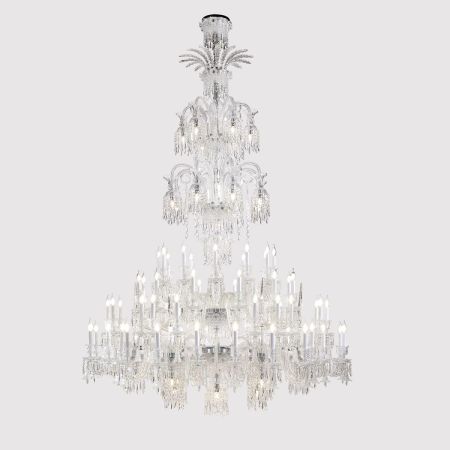 Подвесная люстра Crystal Lux VERSAILLES SP93 CHROME