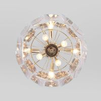 Подвесная люстра Eurosvet Claire 60170/8 золото Smart a069011