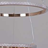 Подвесная люстра Reluce 87090-0.4-02 BK+FG