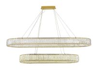 Подвесной светодиодный светильник Newport 8240/90 oval gold М0067858
