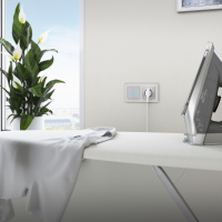 Рамка Favorit на 2 поста дымчатый WL01-Frame-02 Werkel