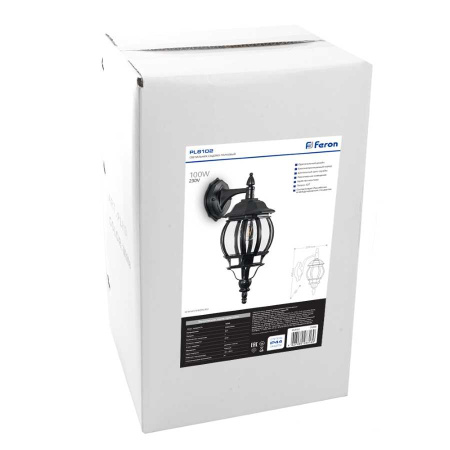 Настенный светильник Feron 8102 11098 черный