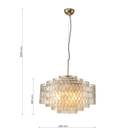 Подвесная люстра Favourite Mollitia 4763-6P
