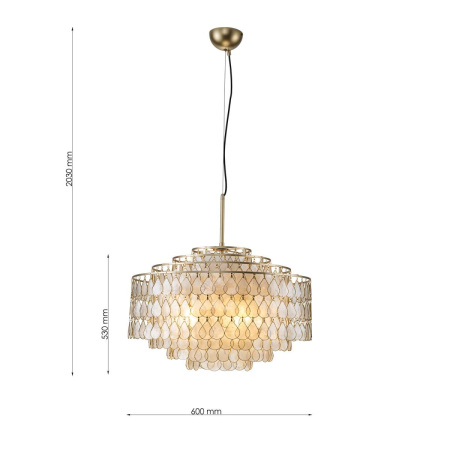 Подвесная люстра Favourite Mollitia 4763-6P