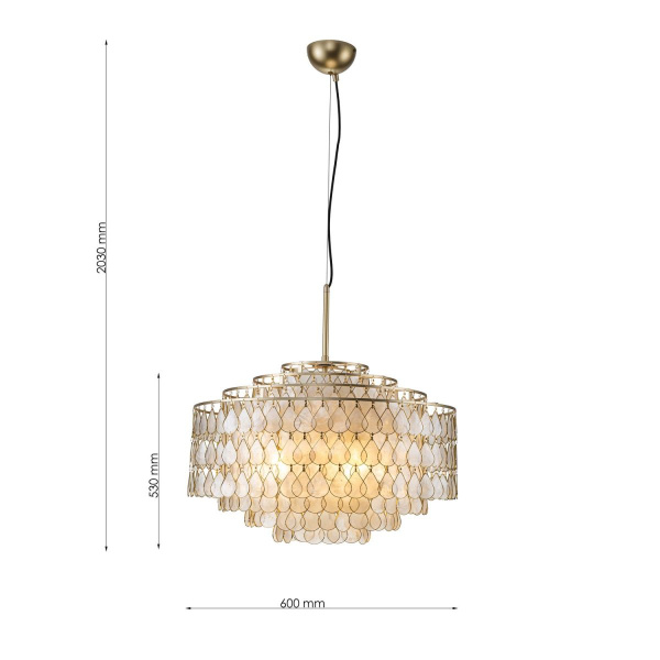 Подвесная люстра Favourite Mollitia 4763-6P