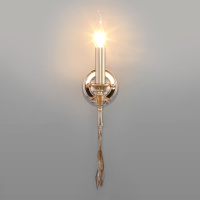 Бра Eurosvet Telao 10120/1 золото/тонированный хрусталь Strotskis (10110/1)