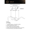 Подвесная люстра Aployt Riccarda APL.075.03.32