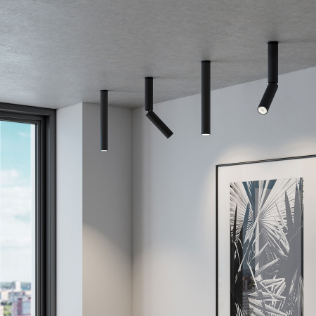 Светодиодный спот Elektrostandard Pika 25029/Led черный a061109